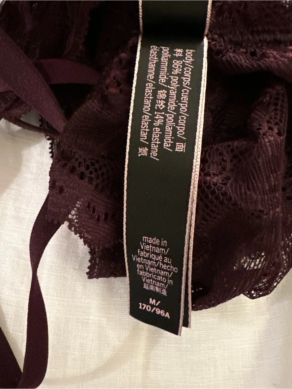 Victorias Secret sheer lace